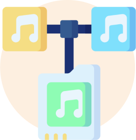 Merge more than 5 voices with one conversion